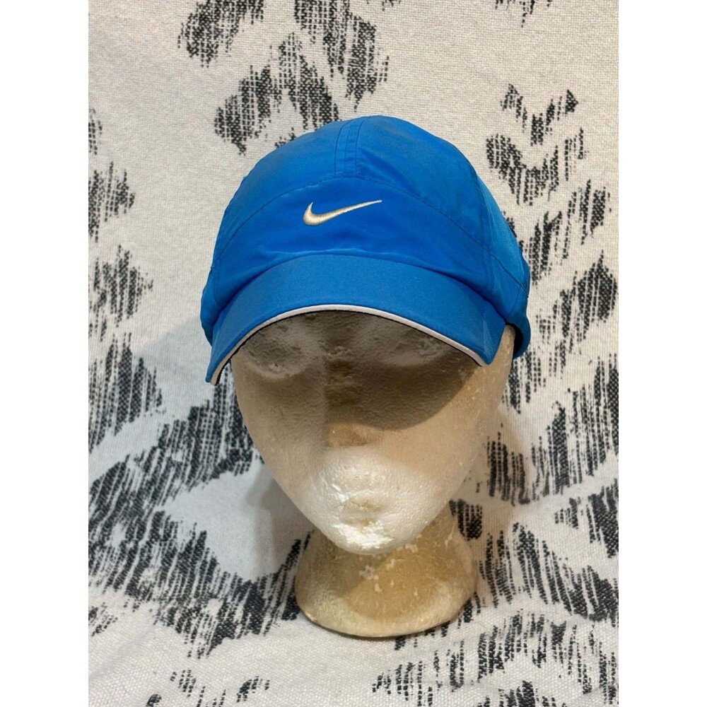 Nike Dri-Fit Featherlight Tailwind Hat Cap 7 Panel Running Golf Adult Size